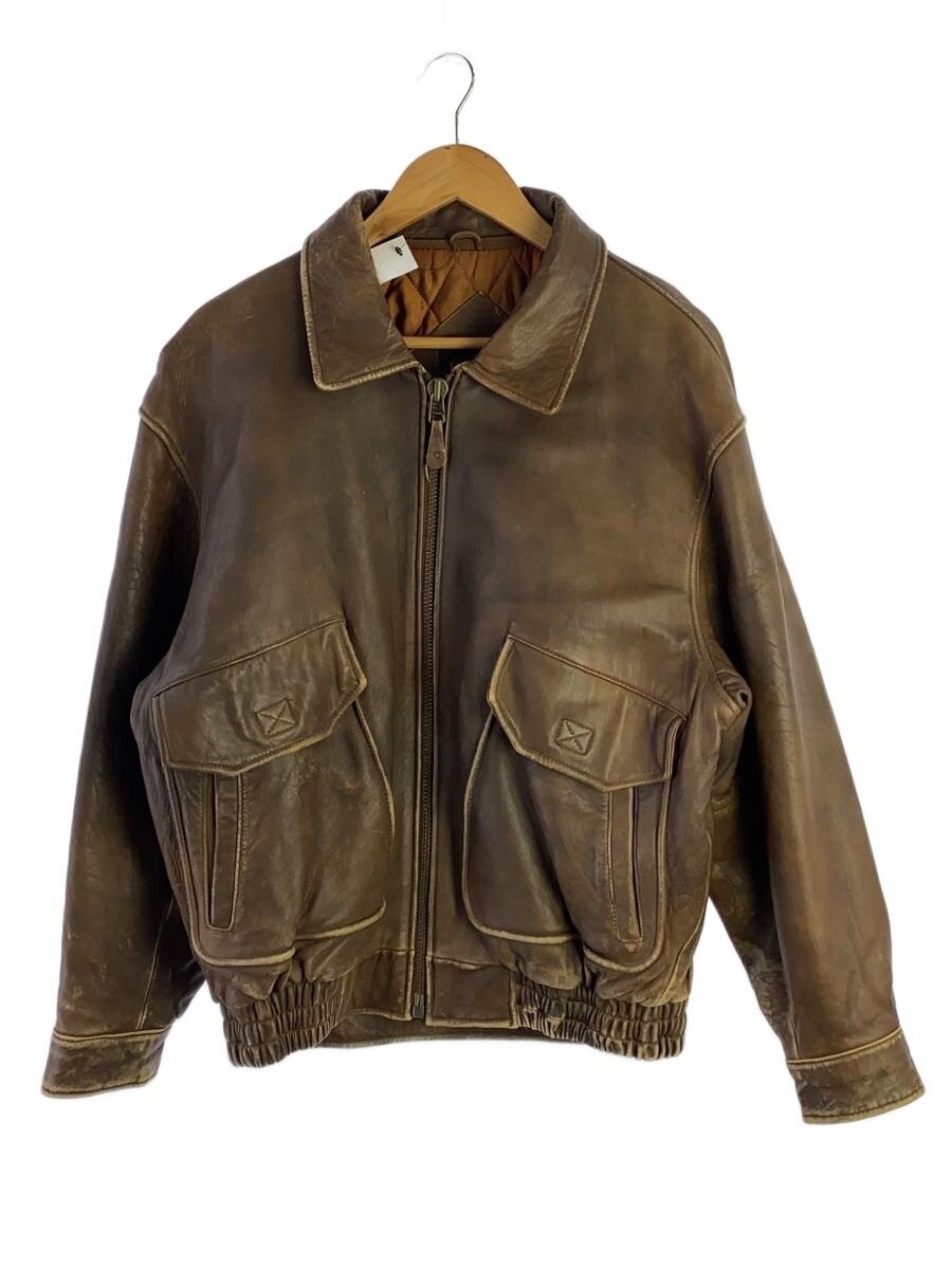 Urban/Leather Jacket Blouson/Ll/Leather/Brw 3404