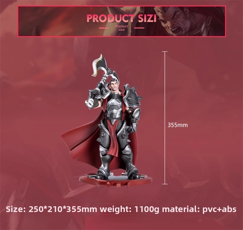 League of Legends LOL The Hand of Noxus Darius Statue Model Figure