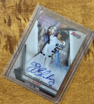 2019 Bowman's Best - Autographs JJ Bleday #B19-JJB (AU, RC) Reds MLB Baseball