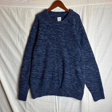 Gap Mens Blue and Navy Jumper