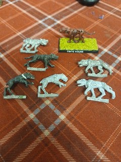 Warhammer Chaos Chaos Hounds (metal) 1987