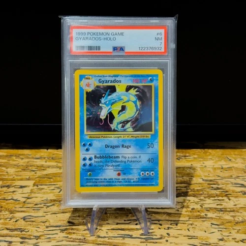 Gyarados HOLO PSA 7 1999 (6/102) - Pokémon TCG 1999 Base Set
