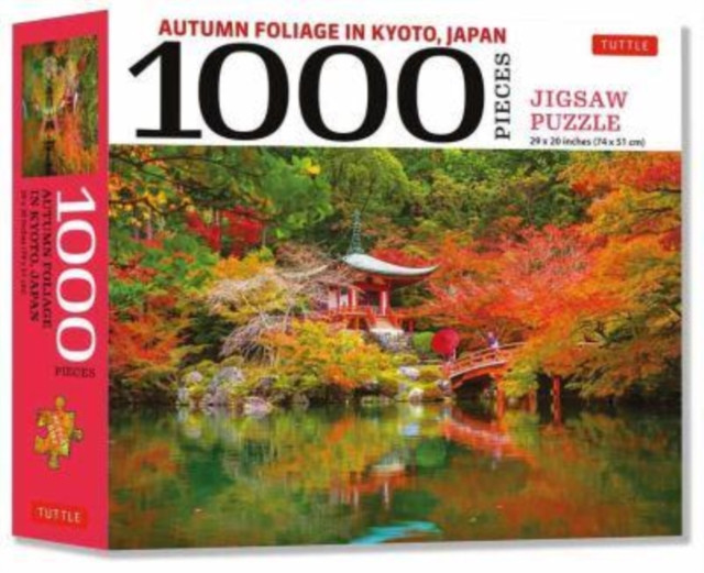 Autumn Foliage in Kyoto, Japan - 1000 Piece Jigsaw Puzzle by Tuttle Studio