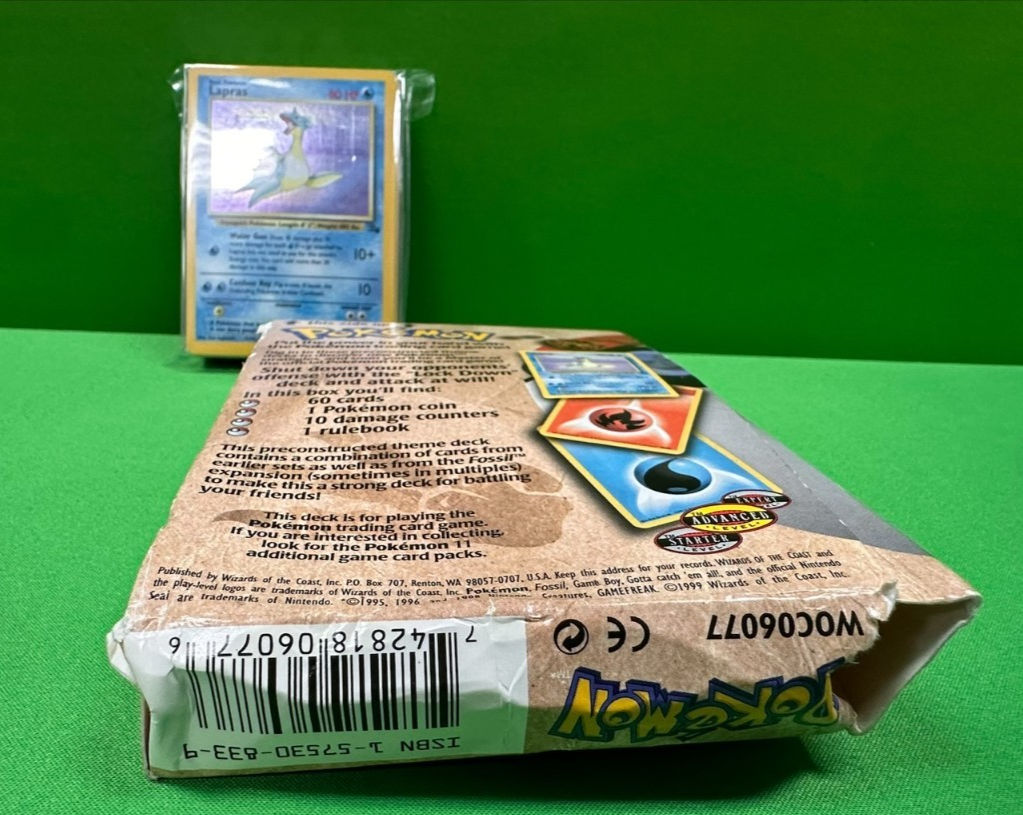 Pokemon LockDown Theme Deck - Fossil Complete - Damaged Box