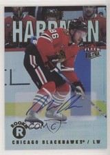 2021-22 Upper Deck Fleer Ultra Rookies Silver Rainbow Foil Mike Hardman Auto 5b7