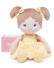 LeyaDoll Soft Baby Doll Toys (12''), My First Baby Rag Doll for 1 Year-Old Gi...