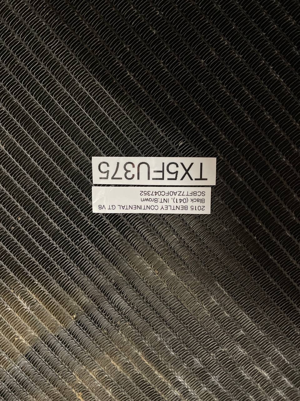 15-18 Bentley Continental GT GTC 4.0L Engine Cooling Radiator A/C Condenser OEM
