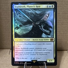 sephiroth planet's heir mtg card UltraPRO Magic: The GatheringFINAL FANTASY Sephiroth, Planet's Heir   Bento Gaming