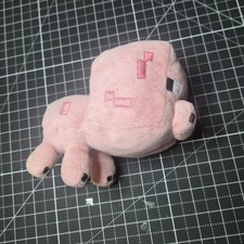Minecraft Baby Pig Plush 6" Mojang 2014 Pink Stuffed Animal Jazwares