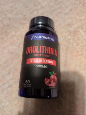 Urolithin A Supplement - 500mg - Enhance Cellular Renewal Health & Boost Energy 