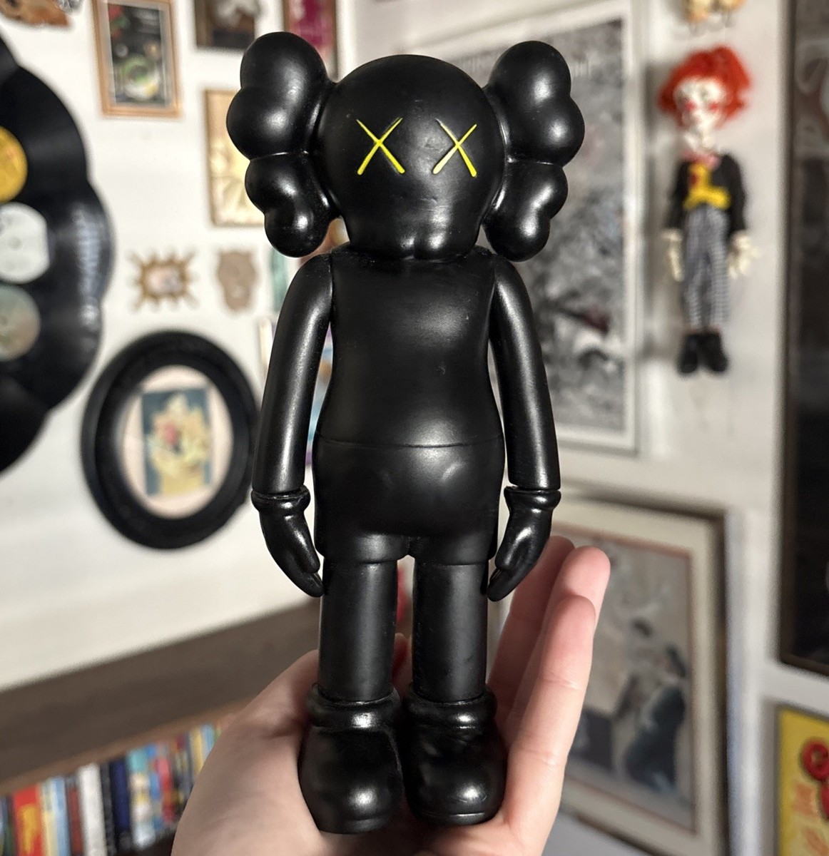 Medicom Toys 2004 KAWS Companion Figure Black - Five Years Later