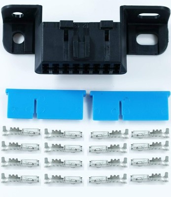 Aptiv GM OBD II OBD2 Serial Port Connector ALDL Data Link DLC Repair Kit ODB2 