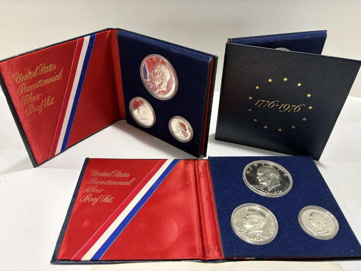 25+ U.S. Mint Silver 1976 US Coin Proof Sets for sale | Updated