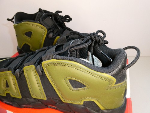 Nike Air More Uptempo ‘96 Shoes, Mens SZ 10.5, Black-Rough Green, DH8011-001 NWB - Picture 11 of 14
