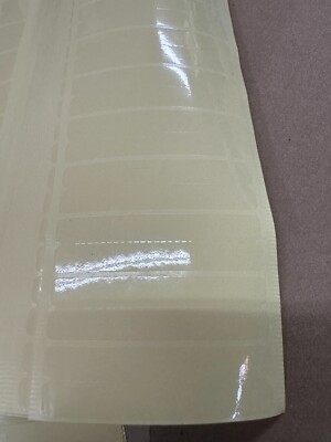 Clear Seal Labels 3in x 7/8in for Envelopes, Box Packaging Clear Pack of 1000