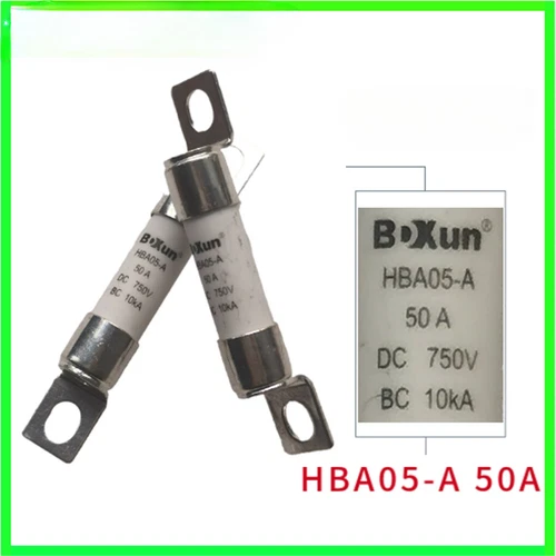 1PCS NEW FIT FOR HBA05 Energy fuse HBA05-A-50A DC 750V