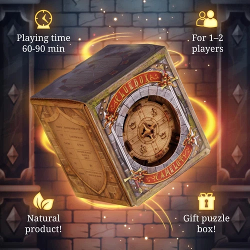 Cluebox - The Trial of Camelot - Level 9 - iDventure - Escape Room in a Box