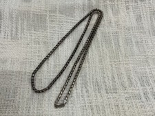 Vintage 36in 925 Sterling Silver Box Chain Necklace