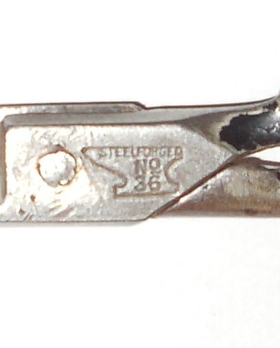 Vintage 1940's Wiss Inlaid No. 36 Steel Forged Shears Scissor 6” USA Sewing - Picture 4 of 7