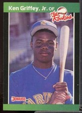 Ken Griffey Jr. Rookie Card 1989 Donruss Rookies #3 