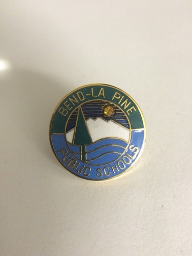 Bend - La Pine Public Schools District Oregon Metal & Enamel Lapel Pin - Picture 2 of 9