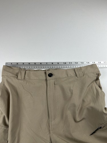 Magellan Boys Overcast Zip Off Pants Convertible Shorts Fish Gear XL 18/20 Khaki - Picture 4 of 6