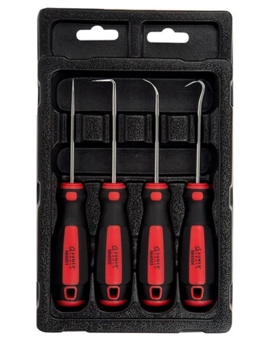 4pc SUNEX TOOLS 6-1/4" HOOK & PICK SET #9840