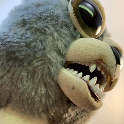 Feisty Pets Sammy Suckerpunch 9  Gray Dog Plush Evil Grin Plush Stuffed Husky