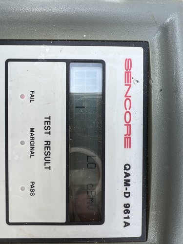 SENCORE QAM-D 961A ANALIZZATORE SISTEMA TV VIA CAVO - Foto 2 di 4