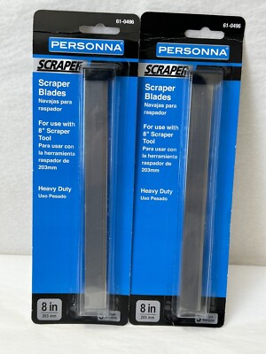 New Personna 8'' Stripper Scraper Blades 61-0496  10-Blades (sH6)