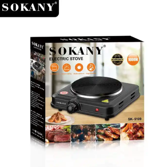 UK Hot Plate Electric Cooker Single Portable Table Top Kitchen Hob