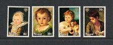 R7409 Niue 1979 Peintures D'Art 4v. MNH
