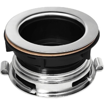 EZ Mount Garbage Disposal Sink Flange Kit with Splash Guard for Waste King...