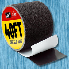 Anti Slip Tape For Stairs Black 4" x 40 Feet Wide Tread Waterproof Grip Tape