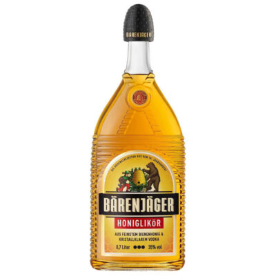 Bärenjäger Honig Likör mit Bienenhonig und kristallklarem Vodka 700ml