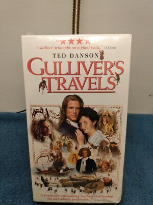 GULLIVER'S TRAVELS Ted Danson 2 VHS SET HALLMARK MOVIE Jim Henson SEALED