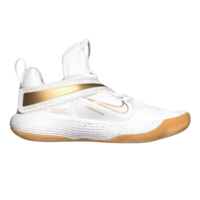 Nike React Hyperset SE White Metallic Gold - NEW WITH BOX