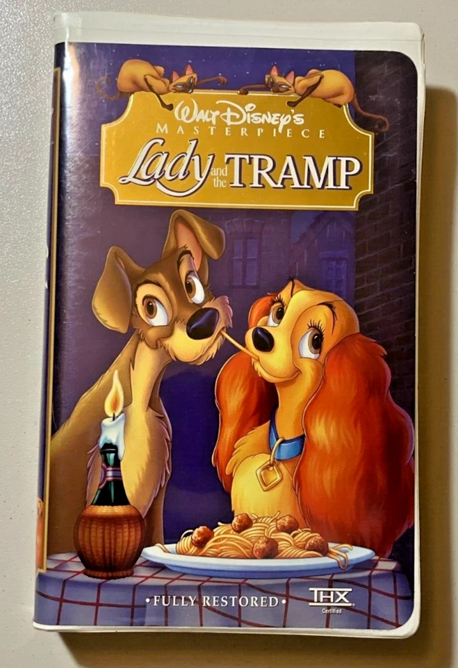 Lady and the Tramp - VHS 2006 - Masterpiece THX clamshell with original inserts! - Image 2 of 4