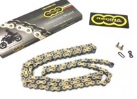 Kette Gold 415 X 122 L Glieder FüR ZüNdapp Hercules Kreidler Puch Mofa Moped Mok