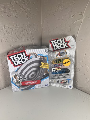 Tech Deck Build-A-Park Welttournee | Square Robert-Bajac mit Plan-B Board Pack