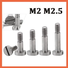 Stainless Steel Cheese Slotted Head Machine Screws Shoulder Screw Bolts M2 M2.5
