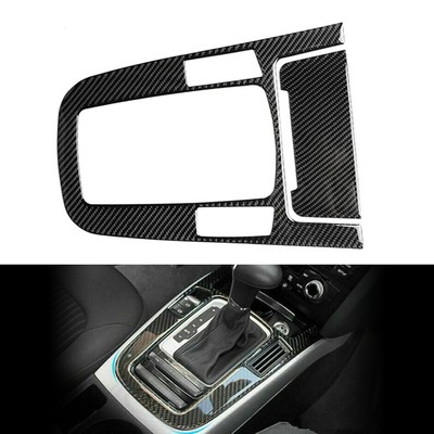 Carbon Fiber Center Console Gear Shift Panel Cover For Audi A4 S4 B8 B9 A5 SQ5