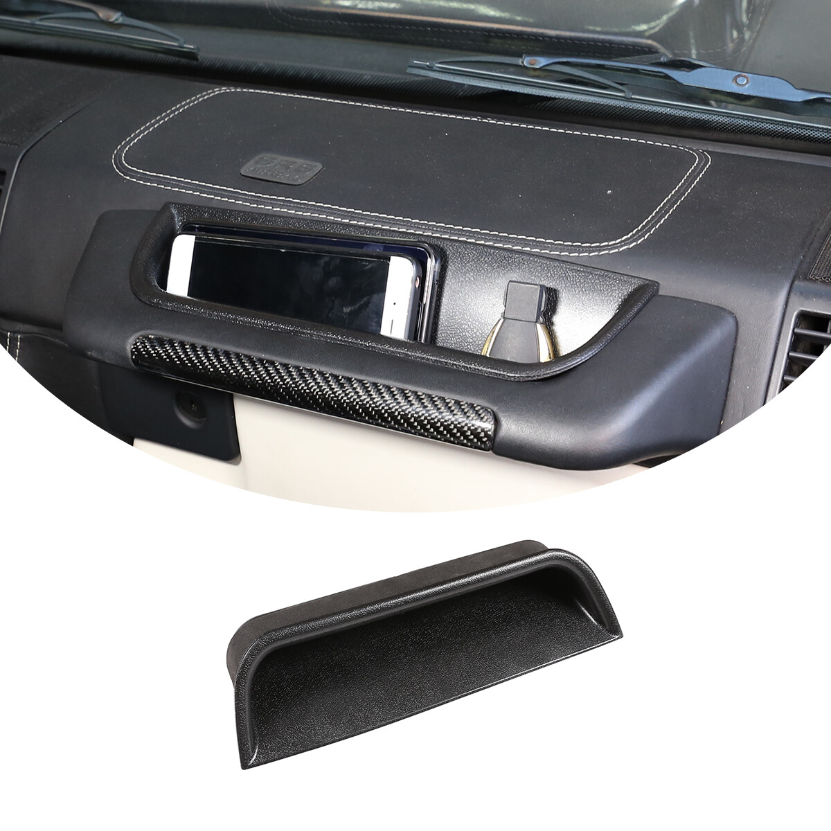 For Benz G Class W463 G500 G55 G63 Co-Pilot Grab Handle Storage