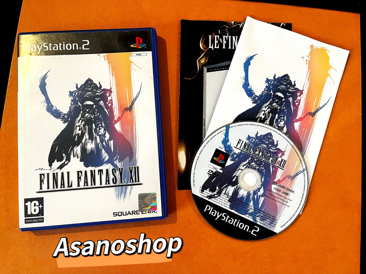 Fujifilm Xa2 Jeu Final Fantasy XII Pour PS2 - Version Française, Bon état Avec Boîtier Final Fantasy 13 Ps2 Argus