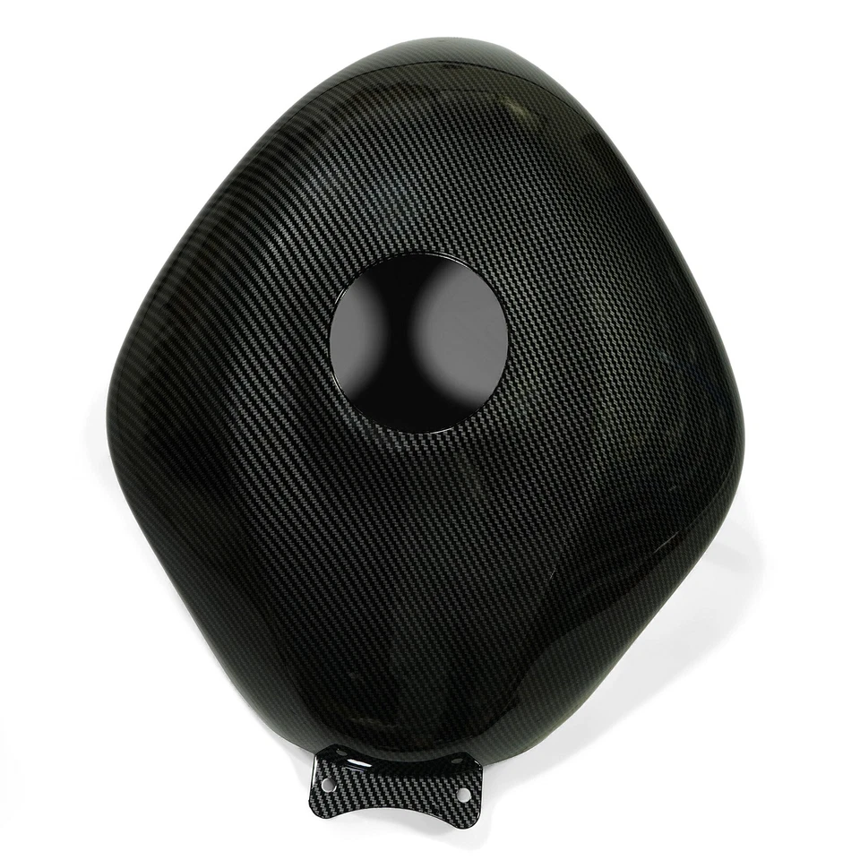 For Kawasaki Ninja ZX6R 2007-2008 Carbon Fiber Painted Fuel Gas Cowl Tank Cover - Imagem 4 de 4