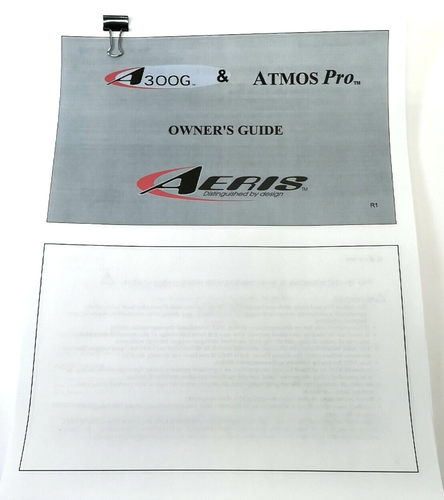 Aeris A300G & Atmos Pro Tauchcomputer Handbuch gedruckt A 300 G            - Bild 2 von 5