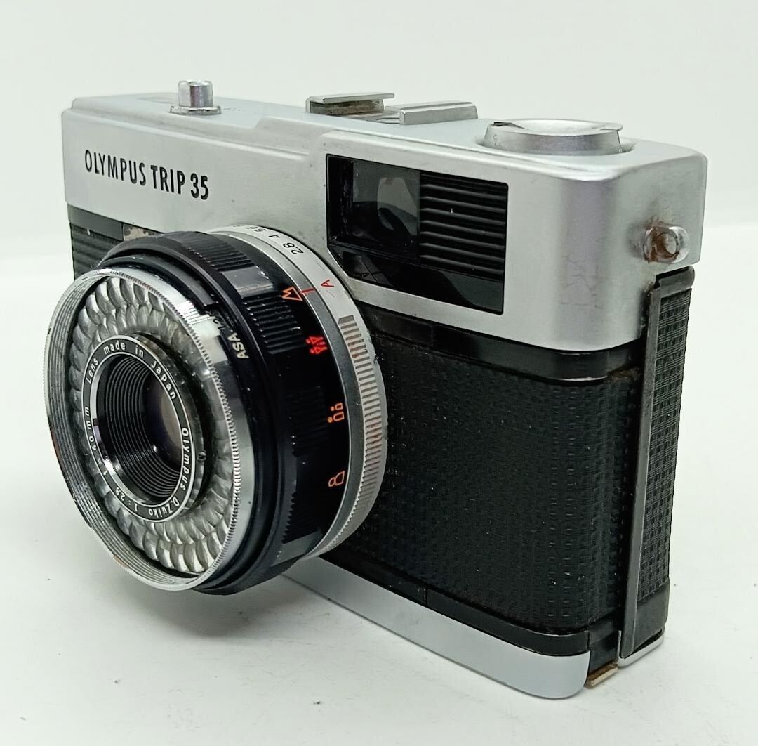 Olympus Trip 35 40mm F2.8 Point and Shoot 35mm Film Camera From