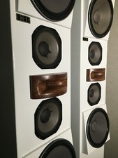 BIGS Recording Studio Monitors Triamplified D'Appolito Configuration 21