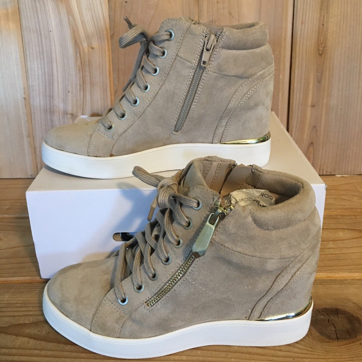 ALDO Zip lace high-top sneakers y2k・ギャル ALDO Zip lace high-top sneakers y2k・ギャル ALDO Zip lace high-top