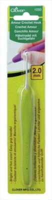 Clover Amour Aluminium / Resin Crochet Hook new
